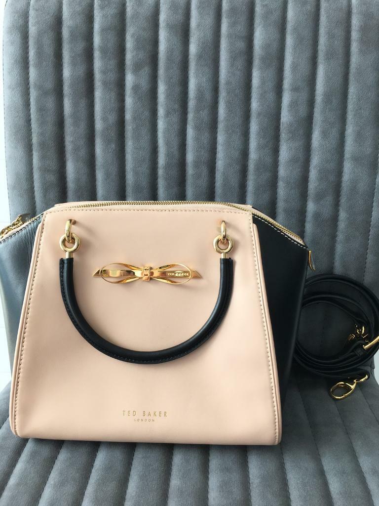 janne bow detail zipped leather tote bag